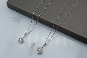 Platinum Vanity Necklace