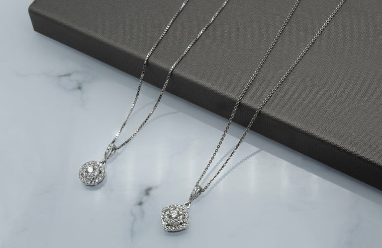 Platinum Vanity Necklace