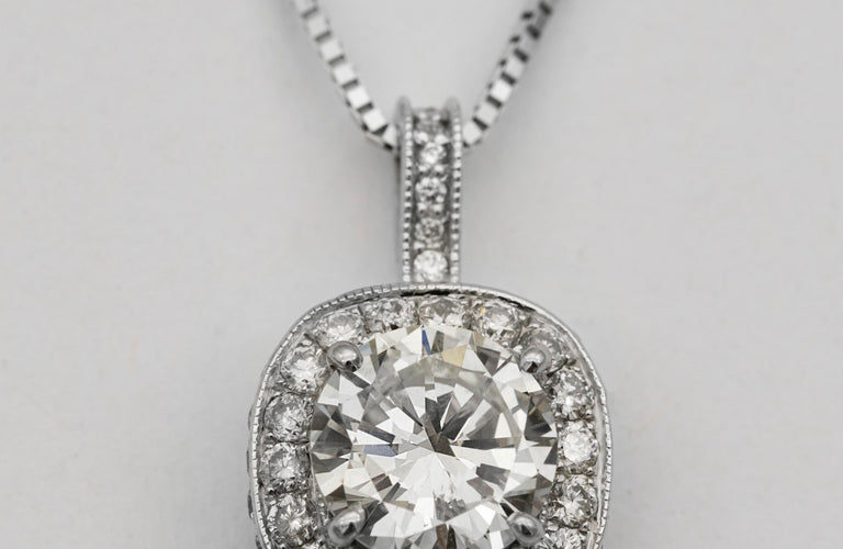 Platinum Vanity Necklace