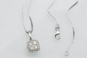 Platinum Vanity Necklace